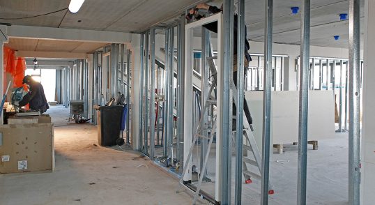 afbouw bioscoopzalen