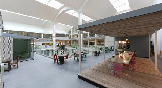 Nominatie Gyproc Trophy 2015 voor Melkfabriek Hilversum, project van MAT Afbouw