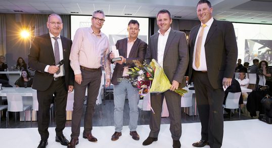 Tweemaal Gyproc Trophy voor MAT Afbouw